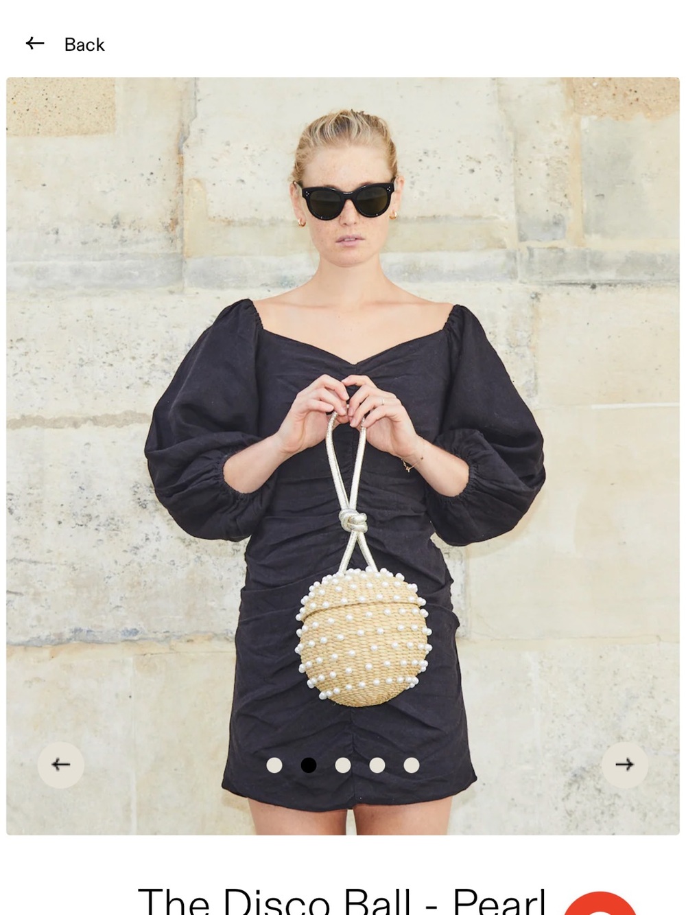 The Disco Ball - Pearl Women's Handbag